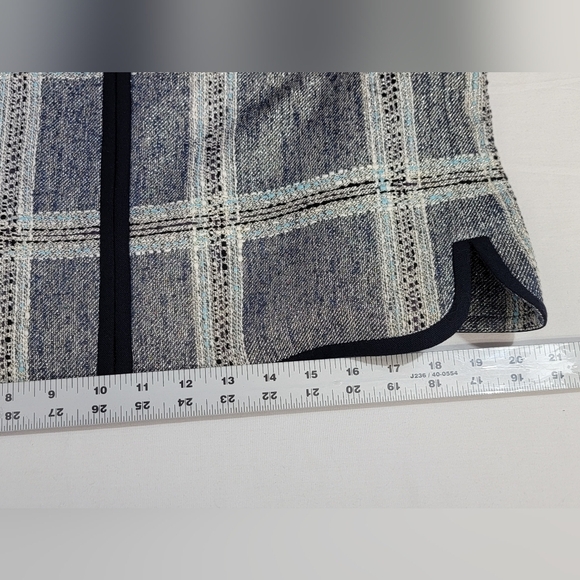 Don Caster Collection Tweed Silk With Metallic Threads Jacket Womens Size 10 - Picture 6 of 14